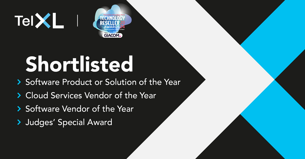 TelXL Secures Four Nominations at the Tech Reseller Awards
